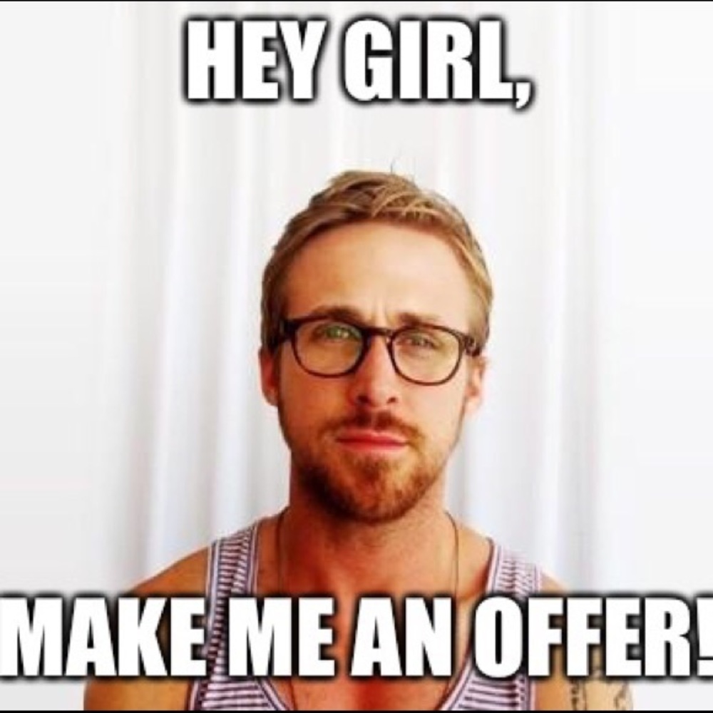 Make me an offer I can’t refuse!!